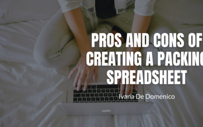 Pros and Cons of Creating a Packing Spreadsheet